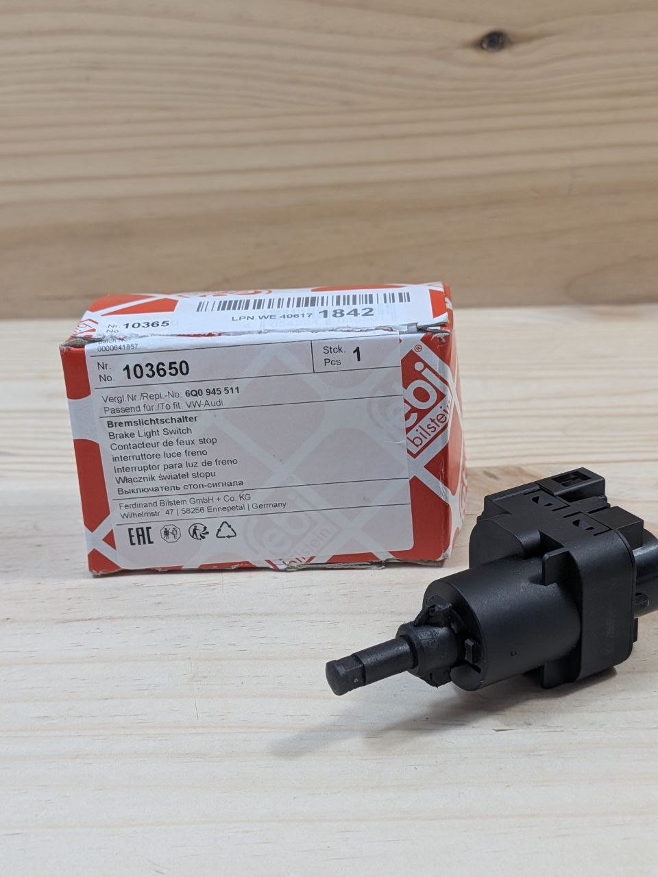 Interruptor Freno Febi 103650 VW Audi SEAT Skoda