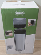 Cubo Basura Pedal Amig Artvin 30L Blanco - foto 6