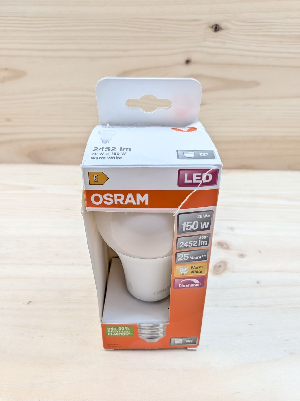 OSRAM Bombilla LED E27 regulable 20 W CLASSIC A