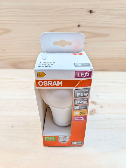 OSRAM Bombilla LED E27 regulable 20 W CLASSIC A