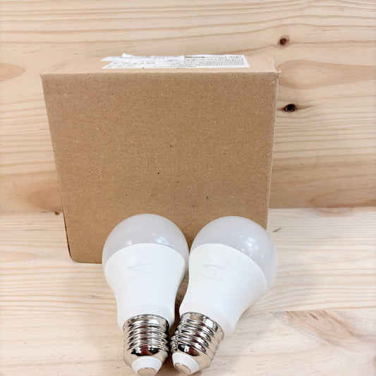 Amazon Basics E27 LED 9W cálido dimmable 2-pack