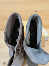 Botines Marina Seval Cuña Interior Piel Gris 37 - foto 5