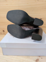 Mocasines Tacón Alesya Peltro T40 L106B06 - foto 3