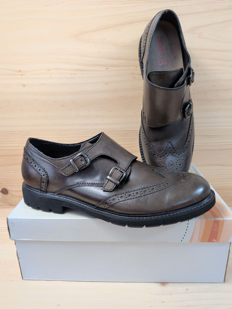 Zapatos ROAD 3 G386-W19219 Marrón Talla 45