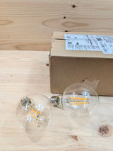 Pack 2 Bombillas LED E27 G93 7W Globo Edison