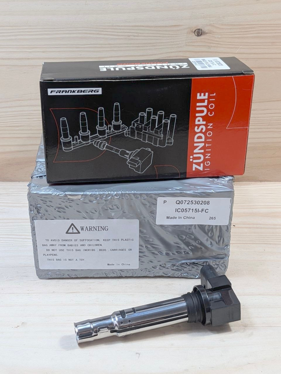 Pack 4 Bobinas Encendido Frankberg 036905715G VW A