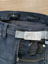 7 For All Mankind Vaqueros Mujer Talla 24 Azul - foto 2