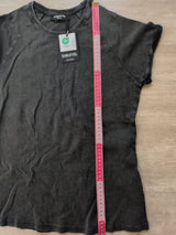 Pack 2 Camisetas SUBLEVEL Mujer L Gris y Beige - foto 5