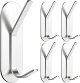 Pack 5 Ganchos Adhesivos Alyvisun Inox 6kg