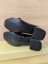 Mocasines Tacón Obsel Mujer 37 Negro Charol - foto 5