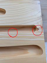 Jamonero Fackelmann Madera 39x21,5cm +3 cuchillos - foto 4
