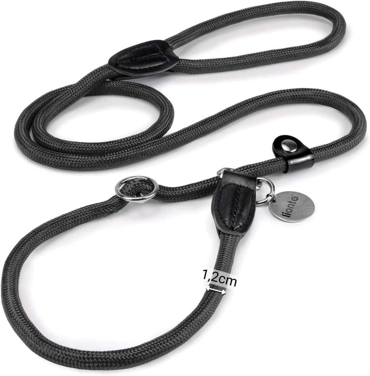 lionto Correa Retriever 120 cm Negro