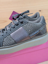 Zapatillas You Young Coveri Mujer 37 Gris Pedrería - foto 3