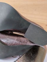 Mocasines Tacón Alesya Peltro T40 L106B06 - foto 5