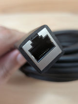 Cable Extensión deleyCON CAT6 RJ45 10m Negro - foto 2