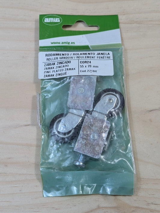 Rodamientos Ventana Amig COR24 55x20mm Pack 2