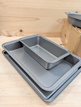 Juego 5 moldes horno Amazon Basics antiadherentes - foto 3