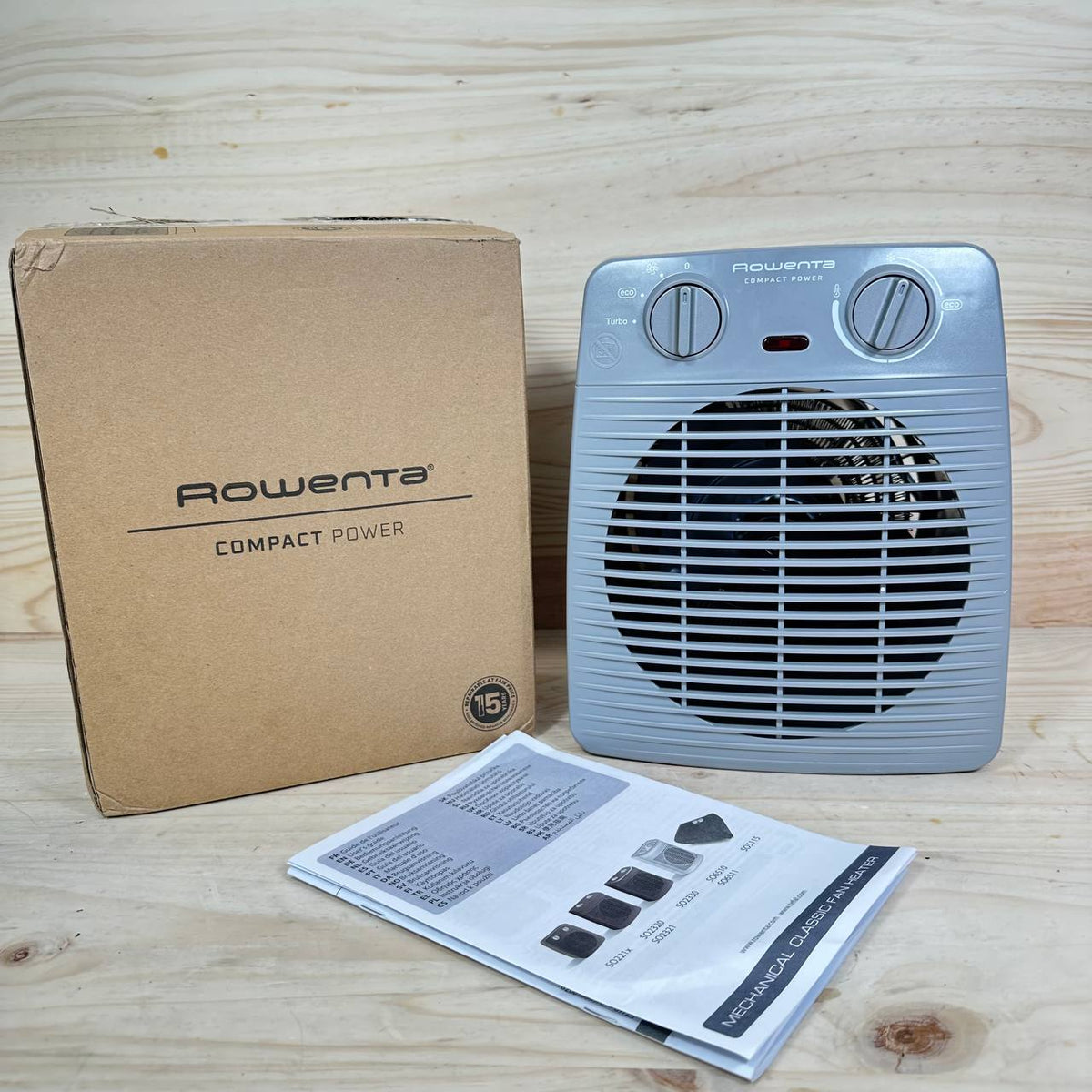 Calefactor ventildor Rowenta Compact Power - foto 4