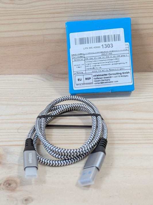 Cable USB-A a USB-C 10Gbps 91cm Carga Rápida