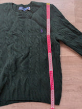 Jersey Polo Ralph Lauren Trenzado Verde 170/96A - foto 5