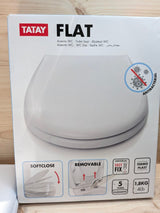Tapa WC TATAY Victoria ovalada Soft-Close blanca - foto 4