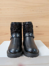 Botines Frozen Niña 24 Negros con Lentejuelas - foto 5