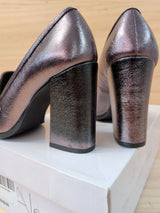 Mocasines Tacón Alesya Peltro T35 L106B06 - foto 3