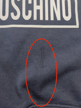 Sudadera Love Moschino Box Logo Negra Talla L - foto 4