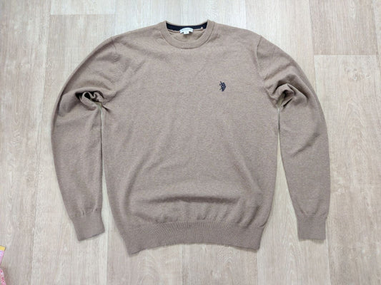 Jersey U.S. Polo Assn. Elan marrón talla M