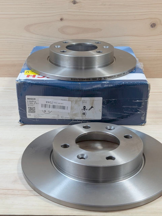 2 Discos Freno Bosch BD527 Traseros 248mm