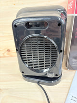YASHE Ventilador Calefactor Cerámico 1800W Negro - foto 2