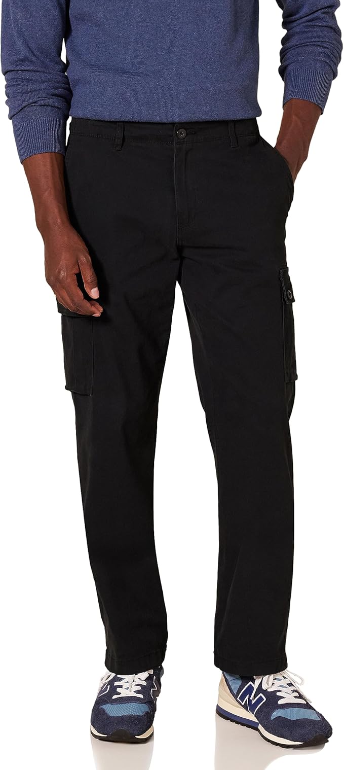 Amazon Essentials Pantalón Cargo, elástico 34W/34L