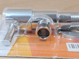 Llave Escuadra Ibergrif M22025 G1/2”xG3/8” Cromo - foto 2