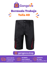 Bermuda Trabajo Velilla 103007 Bicolor Talla 40