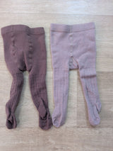 WHEAT Karla Pack 2 Leotardos Lana Bebé Talla 62 - foto 2