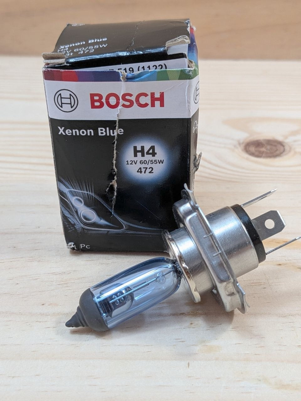 Bombilla Bosch H4 1987302045 12V 60/55W
