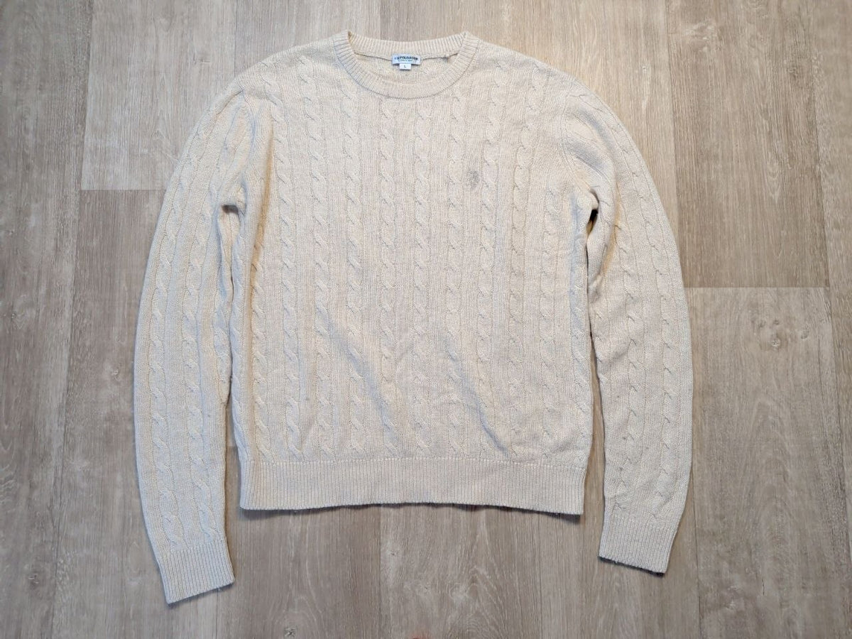 Jersey trenzado beige U.S. Polo Assn. Talla M/L