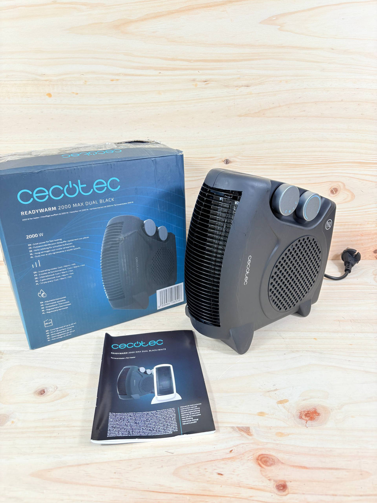 Calefactor Cecotec ReadyWarm 2000W Portátil