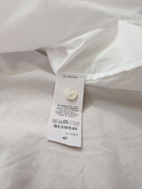 Blusa van Laack Mujer 40 Blanca Manga Globo - foto 5