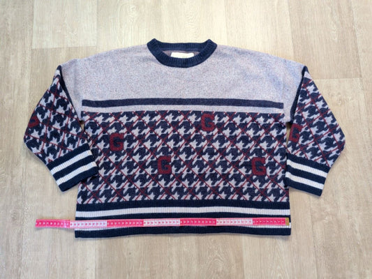 Jersey Gant Houndstooth Crew Neck Jacquard XL