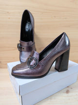 Tacones mocasín Alesya L106B06 peltro 38 - foto 6