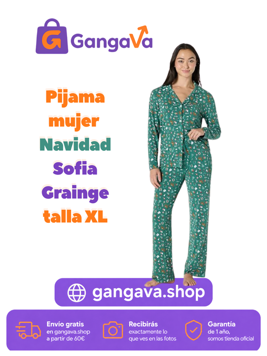 Pijama mujer Amazon x Sofia Grainge talla XL