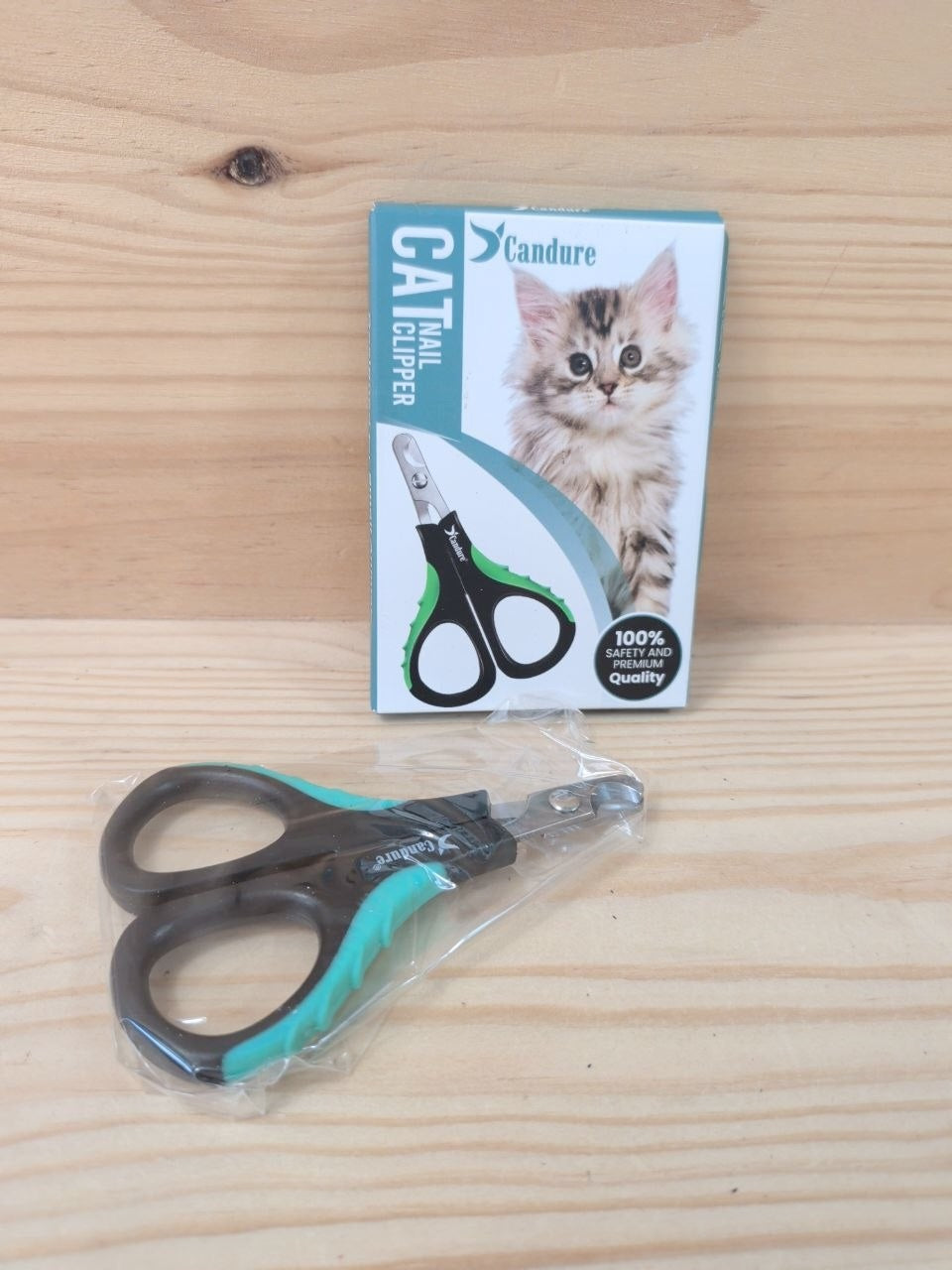 Cortauñas Candure Mascotas Pequeñas Acero Inox