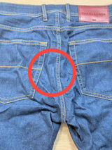 Vaqueros Tramarossa Leonardo Slim Talla 32 Azul - foto 5